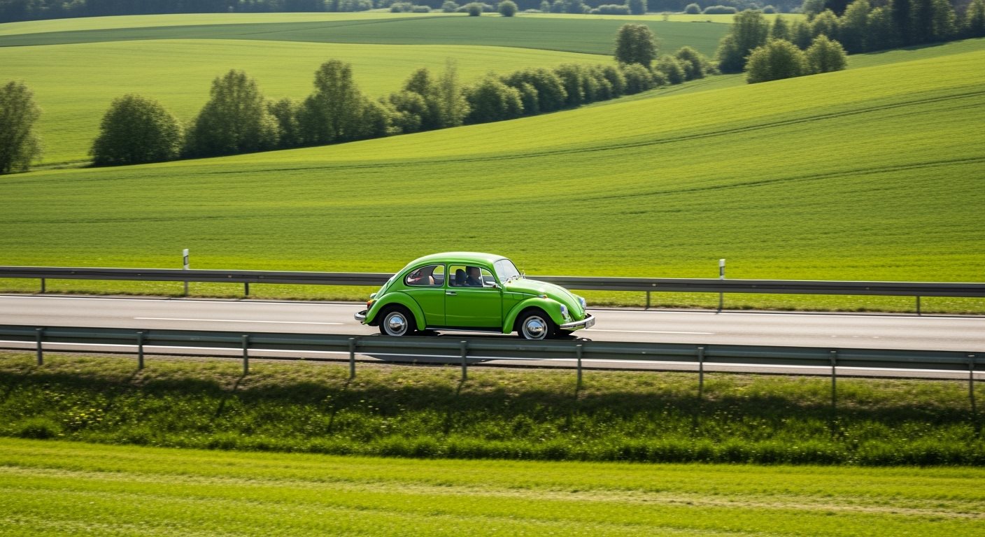 Historické vozidlo na ceste