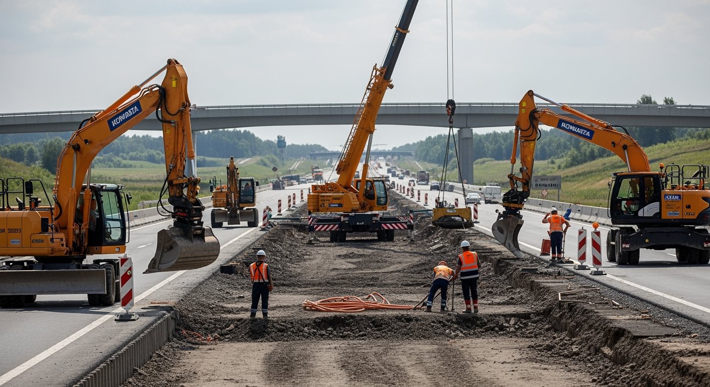Výstavba novej diaľnice