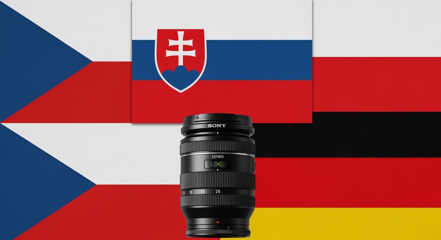 Vlajky Česka a susedných krajín